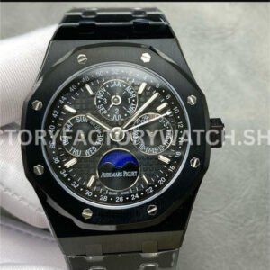 BBR 26579CE black dial ceramic perpetual calendar Royal Oak
