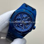 BBR Factory Audemars Piguet Royal Oak Perpetual Calendar 26579CS.OO.1225CS.01 41mm Blue Dial (3) BBR Factory Audemars Piguet Royal Oak Perpetual Calendar 26579CS.OO.1225CS.01 41mm Blue Dial