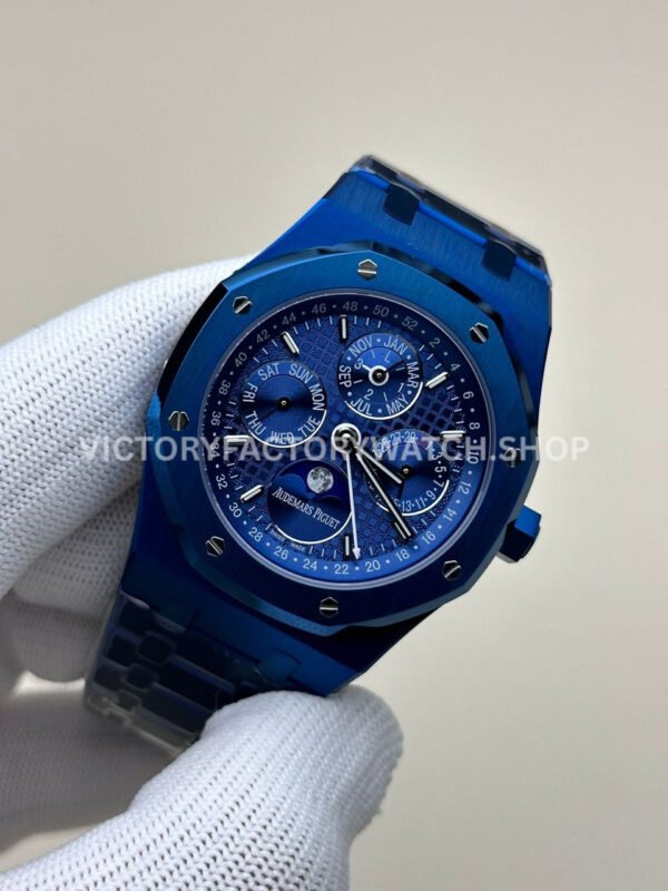 BBR Factory Audemars Piguet Royal Oak Perpetual Calendar 26579CS.OO.1225CS.01 41mm Blue Dial (3) BBR Factory Audemars Piguet Royal Oak Perpetual Calendar 26579CS.OO.1225CS.01 41mm Blue Dial
