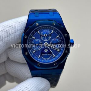 BBR 26579CS blue dial perpetual calendar Royal Oak 41mm