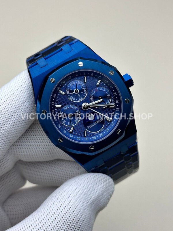 BBR Factory Audemars Piguet Royal Oak Perpetual Calendar 26579CS.OO.1225CS.01 41mm Blue Dial (6) BBR Factory Audemars Piguet Royal Oak Perpetual Calendar 26579CS.OO.1225CS.01 41mm Blue Dial