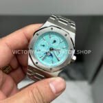 BBR Factory Audemars Piguet Royal Oak Perpetual Calendar 26613ST.OO.1220ST.01 41mm Full Steel Sky Blue Dial
