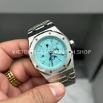 BBR Factory Audemars Piguet Royal Oak Perpetual Calendar 26613ST.OO.1220ST.01 41mm Full Steel Sky Blue Dial