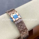 BF Factory Audemars Piguet Royal Oak Chronograph 26240OR.OO.1320OR.05 41mm Full Rose Gold Blue Dial