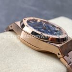 BF Factory Audemars Piguet Royal Oak Chronograph 26240OR.OO.1320OR.05 41mm Full Rose Gold Blue Dial