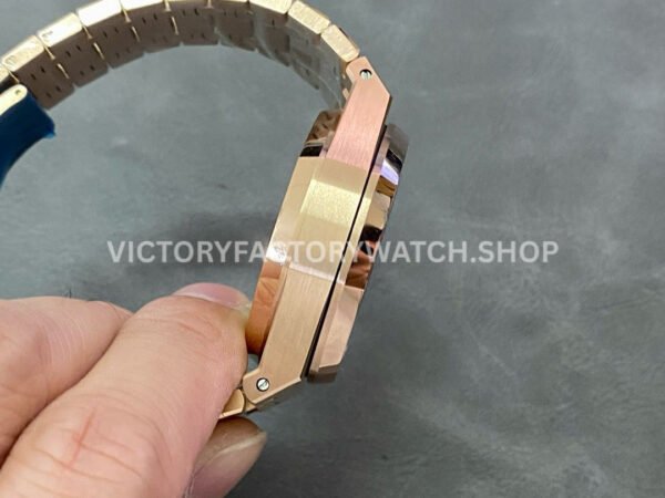 BF Factory Audemars Piguet Royal Oak Chronograph 26240OR.OO.1320OR.06 41mm Full Rose Gold Black Dial