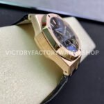 BF Factory Audemars Piguet Royal Oak Chronograph 26240OR.OO.D002CR.02 41mm Rose Gold Leather Strap Black Dial