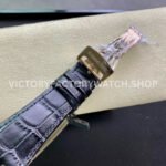 BF Factory Audemars Piguet Royal Oak Chronograph 26240OR.OO.D002CR.02 41mm Rose Gold Leather Strap Black Dial