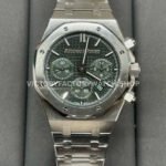 BF Factory Audemars Piguet Royal Oak Chronograph 26240ST.OO.1320ST.04 41mm Full Steel Green Dial