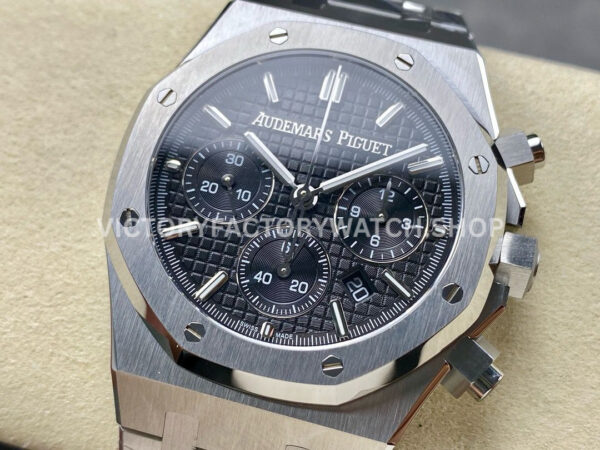 BF Factory Audemars Piguet Royal Oak Chronograph 26240ST.OO.1320ST.06 41mm Full Steel Black Dial ( (5) BF Factory Audemars Piguet Royal Oak Chronograph 26240ST.OO.1320ST.06 41mm Full Steel Black Dial