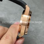 BF Factory Audemars Piguet Royal Oak Chronograph 26320OR.OO.1220OR.02 41mm Rose Gold Rubber Strap White Dial