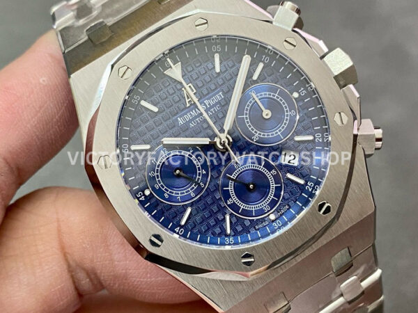 BF Factory Audemars Piguet Royal Oak Chronograph 26320ST.00.1220ST.03 41mm Full Steel Blue Dial (6) BF Factory Audemars Piguet Royal Oak Chronograph 26320ST.00.1220ST.03 41mm Full Steel Blue Dial