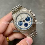 BF Factory Audemars Piguet Royal Oak Chronograph 26326ST.OO.D027CA.01 41mm Full Steel Blue Eye White Dial
