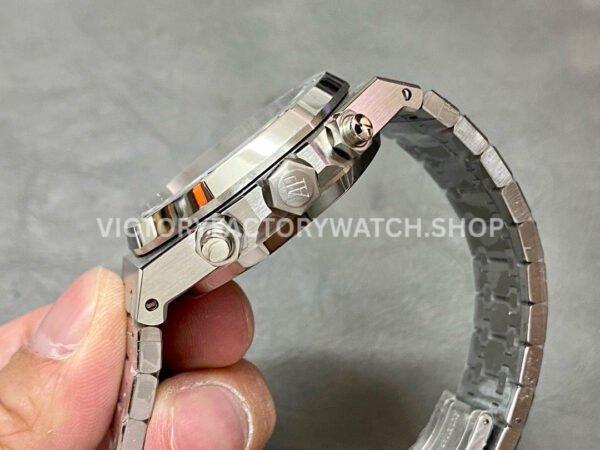 BF Factory Audemars Piguet Royal Oak Chronograph 26326ST.OO.D027CA.01 41mm Full Steel Blue Eye White Dial