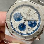 BF Factory Audemars Piguet Royal Oak Chronograph 26326ST.OO.D027CA.01 41mm Full Steel Blue Eye White Dial