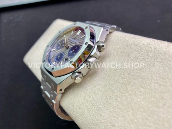 BF Factory Audemars Piguet Royal Oak Chronograph 26331IP.OO.1220IP.01 41mm Full Steel Blue Eye Grey Dial