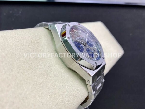 BF Factory Audemars Piguet Royal Oak Chronograph 26331IP.OO.1220IP.01 41mm Full Steel Blue Eye Grey Dial