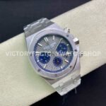 BF Factory Audemars Piguet Royal Oak Chronograph 26331IP.OO.1220IP.01 41mm Full Steel Blue Eye Grey Dial