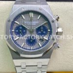 BF 26331IP grey dial blue sub chronograph Royal Oak