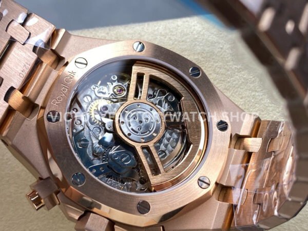 BF Factory Audemars Piguet Royal Oak Chronograph 26331OR.OO.1220OR.01 41mm Ful ( BF Factory Audemars Piguet Royal Oak Chronograph 26331OR.OO.1220OR.01 41mm Full Rose Gold, Rose Gold Eye Blue Dial
