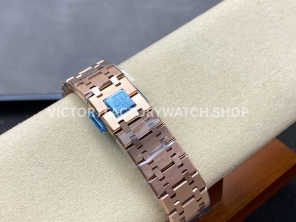 BF Factory Audemars Piguet Royal Oak Chronograph 26331OR.OO.1220OR.01 41mm Ful ( (4) BF Factory Audemars Piguet Royal Oak Chronograph 26331OR.OO.1220OR.01 41mm Full Rose Gold, Rose Gold Eye Blue Dial