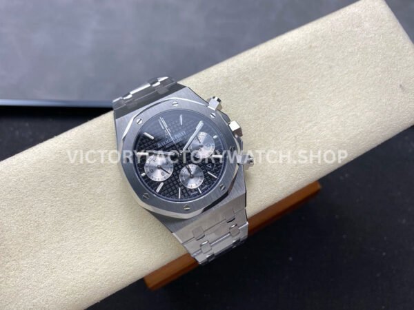 BF Factory Audemars Piguet Royal Oak Chronograph 26331ST.OO.1220ST.02 41mm Full Steel ( (3) BF Factory Audemars Piguet Royal Oak Chronograph 26331ST.OO.1220ST.02 41mm Full Steel Silver Eye Black Dial