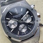 BF Factory Audemars Piguet Royal Oak Chronograph 26331ST.OO.1220ST.02 41mm Full Steel ( (7) BF Factory Audemars Piguet Royal Oak Chronograph 26331ST.OO.1220ST.02 41mm Full Steel Silver Eye Black Dial