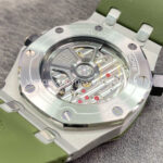 BF Factory Audemars Piguet Royal Oak Offshore Diver 15720ST.OO.A052CA.01 Steel Rubber Stra ( (7) BF Factory Audemars Piguet Royal Oak Offshore Diver 15720ST.OO.A052CA.01 Steel Rubber Strap Green Dial
