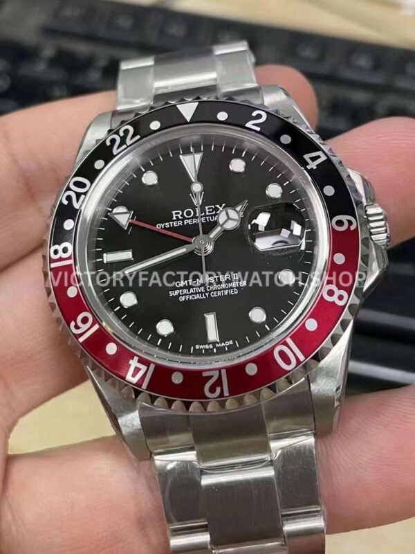 BP Factory Rolex GMT-Master II 16710BLRO 40mm Full 904L Black Dial