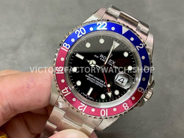 BP Factory Rolex GMT-Master II 16710BLRO 40mm Full 904L Black Dial (8) BP Factory Rolex GMT-Master II 16710BLRO 40mm Full 904L Black Dial