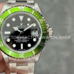 Rolex Submariner 16610LV Kermit green bezel replica BP Factory