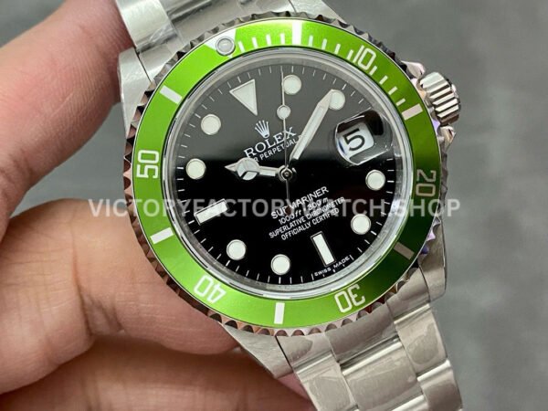 BP Factory Rolex Submariner Kermit 16610LV 40mm Full 904L Black Dial