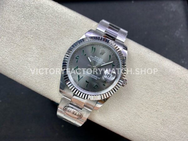 DIW Factory Rolex Datejust Limited Edition 126334 41mm Full 904L Middle Eastern Digital Grey Dial