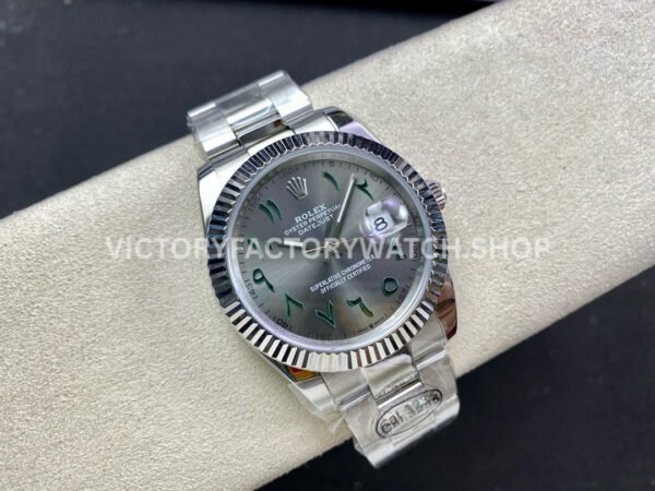 DIW Factory Rolex Datejust Limited Edition 126334 41mm Full 904L Middle Eastern Digital Grey Dial