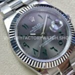 DIW Factory Rolex Datejust Limited Edition 126334 41mm Full 904L Middle Eastern Digital Grey Dial