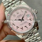 DIW Factory Rolex Datejust Limited Edition 126334 41mm Full 904L Middle Eastern Digital Pink Dial