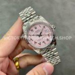DIW Factory Rolex Datejust Limited Edition 126334 41mm Full 904L Middle Eastern Digital Pink Dial