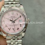 Rolex Datejust 126334 pink arabic dial replica