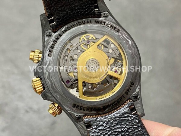 DIW Factory Rolex Daytona Limited Edition 116500 40mm Carbon Fiber Artificial Fiber Woven Strap Middle Eastern Digital Skeleton Dial