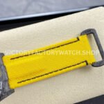 DIW Factory Rolex Daytona Limited Edition 116500 40mm Carbon Fiber Artificial Fiber Woven Strap Yellow Eye Carbon Fiber Dial