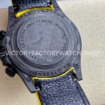 DIW Factory Rolex Daytona Limited Edition 116500 40mm Carbon Fiber Artificial Fiber Woven Strap Yellow Eye Carbon Fiber Dial