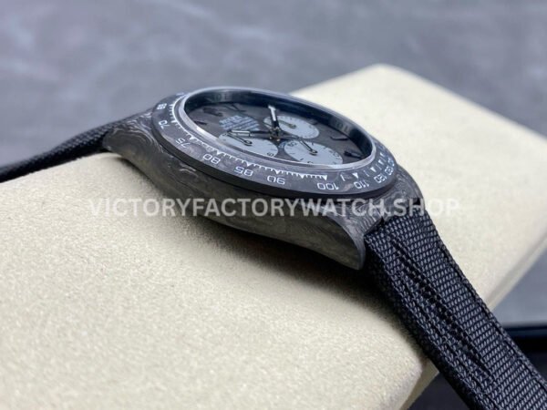 DIW Factory Rolex Daytona Limited Edition 116500 40mm Carbon Fiber Artificial Fiber Woven Strap Carbon Fiber Dial