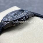DIW Factory Rolex Daytona Limited Edition 116500 40mm Carbon Fiber Artificial Fiber Woven Strap Carbon Fiber Dial