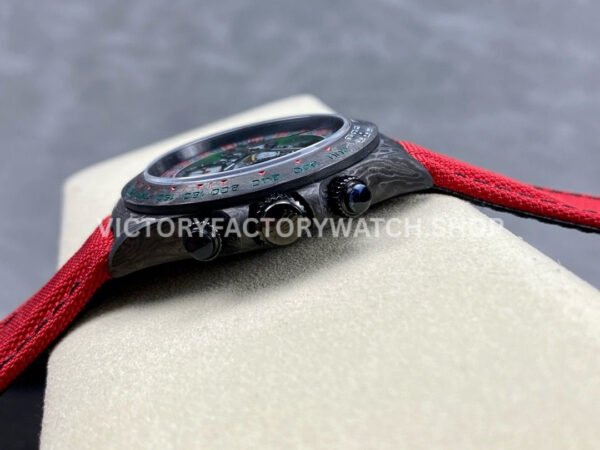 DIW Factory Rolex Daytona Limited Edition 116500 40mm Carbon Fiber Artificial Fiber Woven Strap Casino Dial