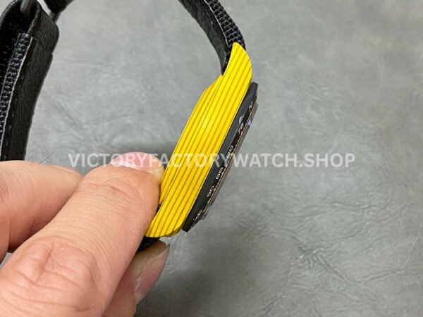 DIW Factory Rolex Daytona Limited Edition 116500 40mm Carbon Fiber Artificial Fiber Woven Strap Yellow Dial