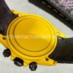 DIW Factory Rolex Daytona Limited Edition 116500 40mm Carbon Fiber Artificial Fiber Woven Strap Yellow Dial