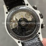 DIW Factory Rolex Daytona Limited Edition 116500 40mm White Carbon Fiber Artificial Fiber Woven Strap Arabic Number Space Grey Dial