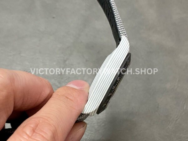 DIW Factory Rolex Daytona Limited Edition 116500 40mm White Carbon Fiber Artificial Fiber Woven Strap Arabic Number Space Grey Dial