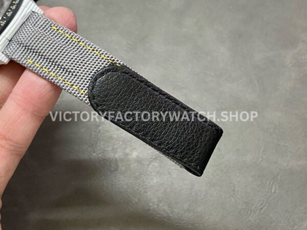 DIW Factory Rolex Daytona Limited Edition 116500 40mm White Carbon Fiber Artificial Fiber Woven Strap Arabic Number Space Grey Dial