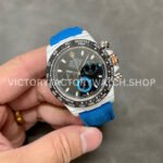 DIW Factory Rolex Daytona Limited Edition 116500 40mm White Carbon Fiber Artificial Fiber Woven Strap Black Dial